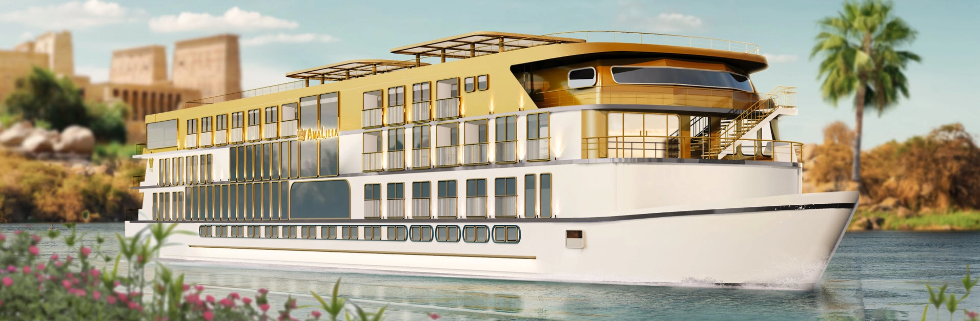 Secrets Of Egypt & The Nile cruise ship AmaLilia