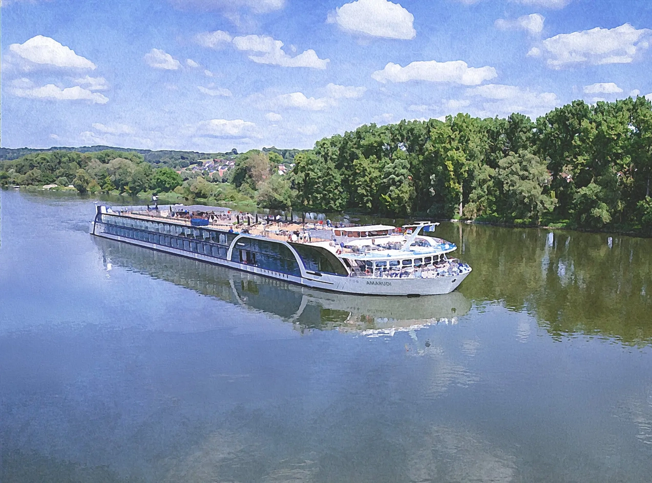 Grand Danube - Giurgiu to Vilshofen cruise ship AmaRudi