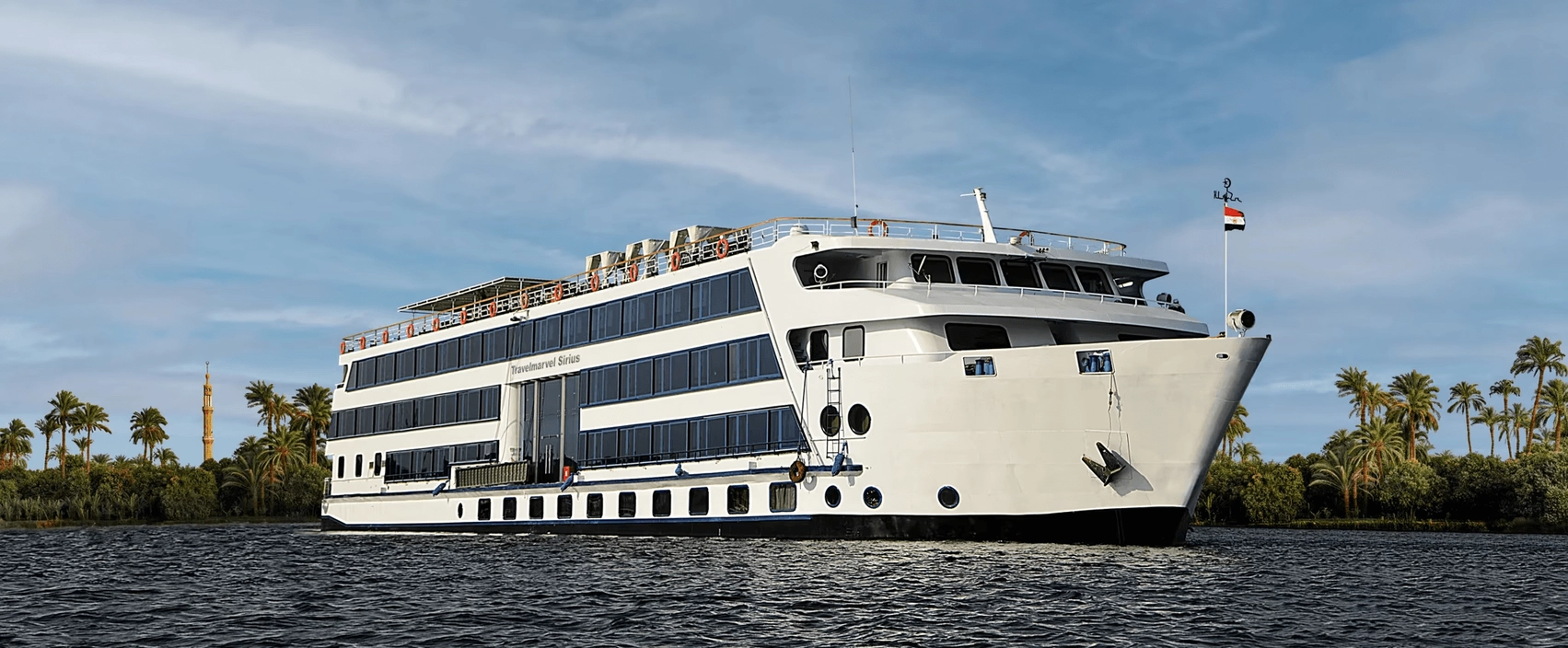 Treasures of Egypt and the Nile cruise ship Travelmarvel Sirius
