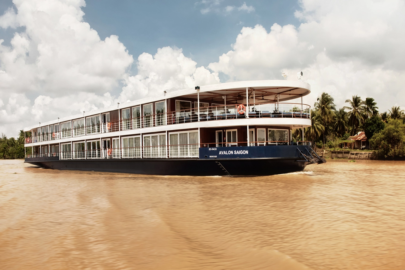 Mekong Discovery (Northbound) Ho Chi Minh City to Phnom Penh cruise ship Avalon Saigon