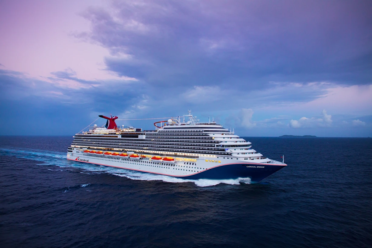 Western Caribbean from Galveston, TX cruise ship Carnival Breeze
