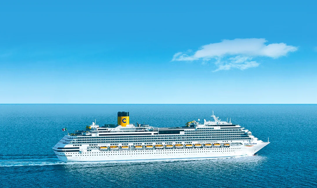 Antilles, Virgin Islands cruise ship Costa Favolosa