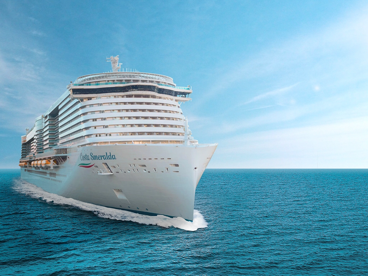 Canary Islands, Madeira cruise ship Costa Smeralda