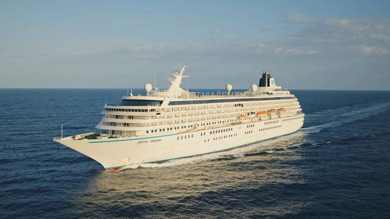 Reykjavik to Lisbon cruise ship Crystal Symphony