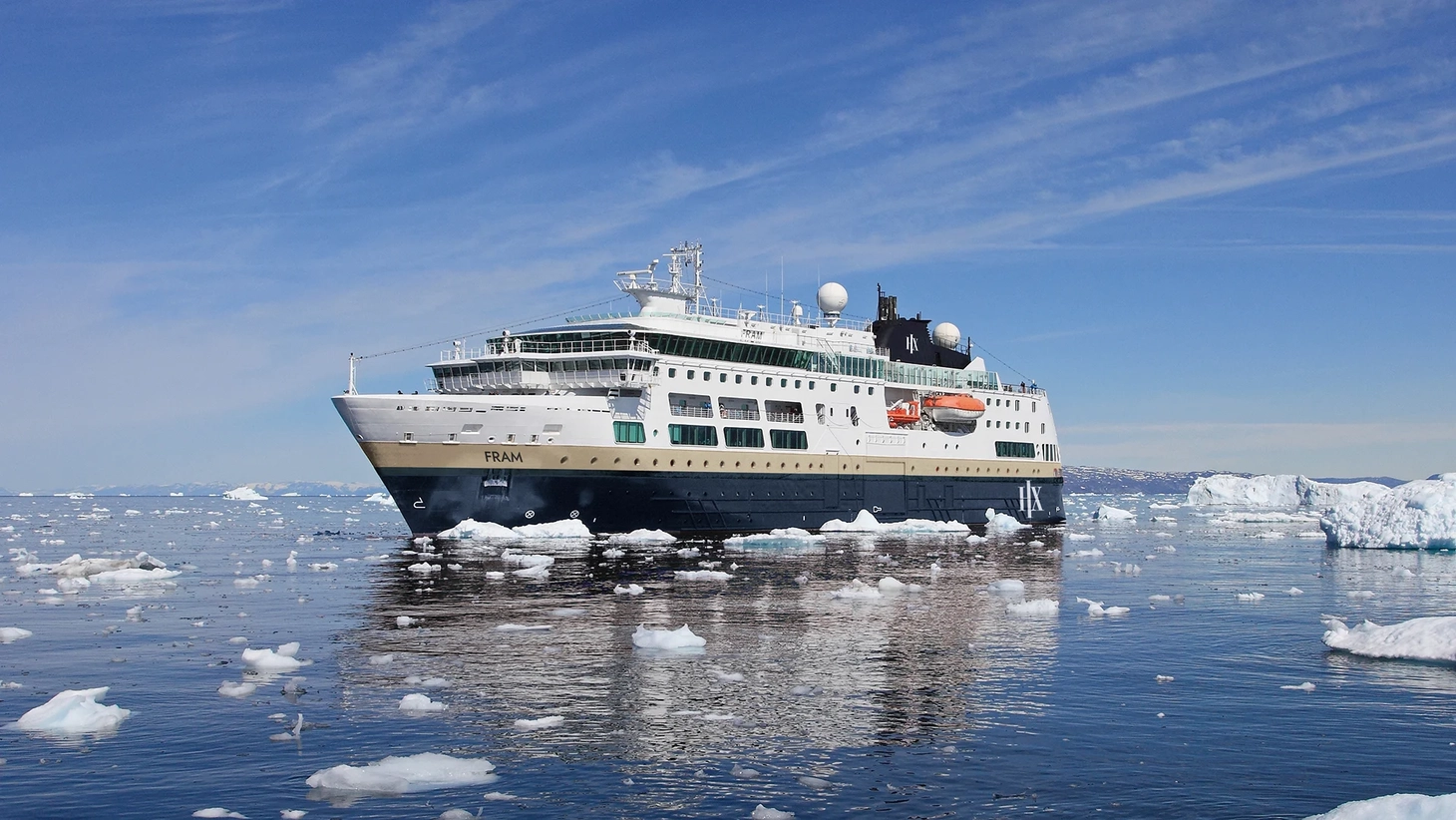 Antarctica & Falklands Expedition From Punta Arenas to Montevideo cruise ship MS Fram
