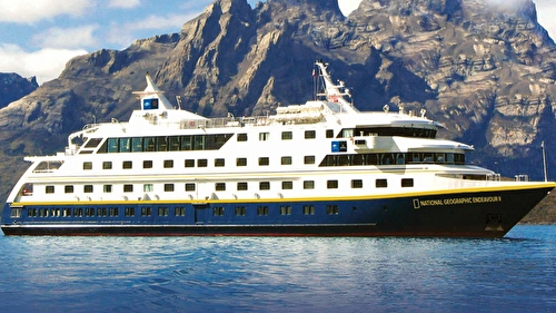 Exploring Galápagos cruise ship National Geographic Endeavour II