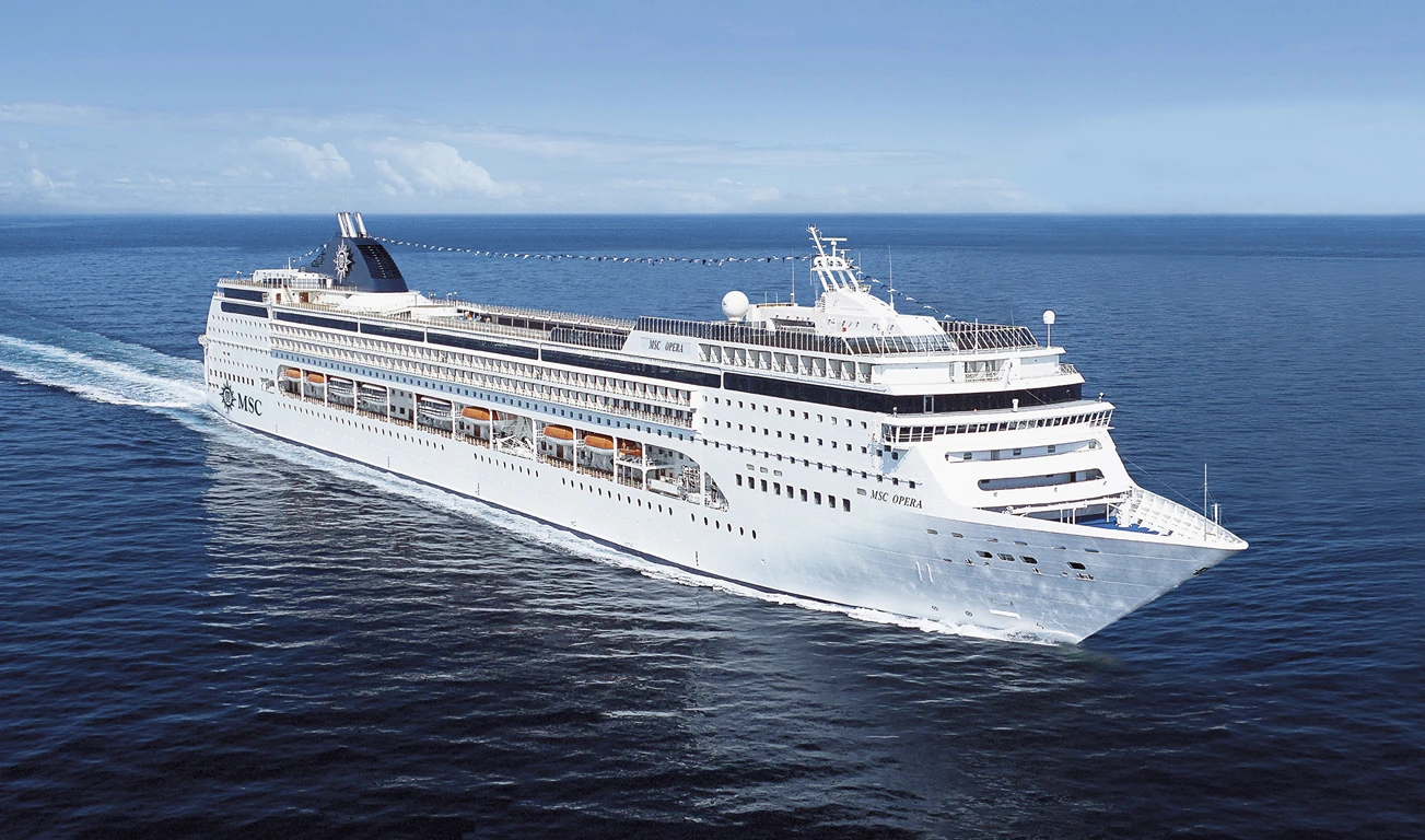 14 nights South Caribbean from Bridgetown cruise ship MSC Opera
