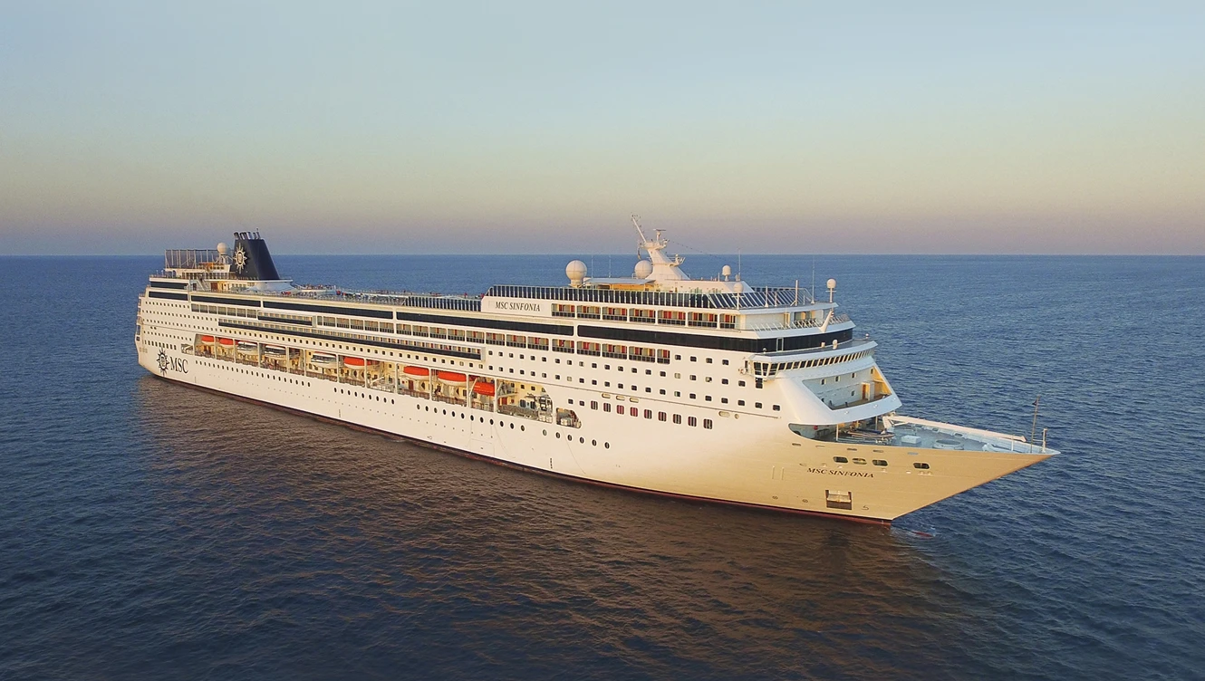 28 nights South Africa from Genoa (Portofino) cruise ship MSC Sinfonia