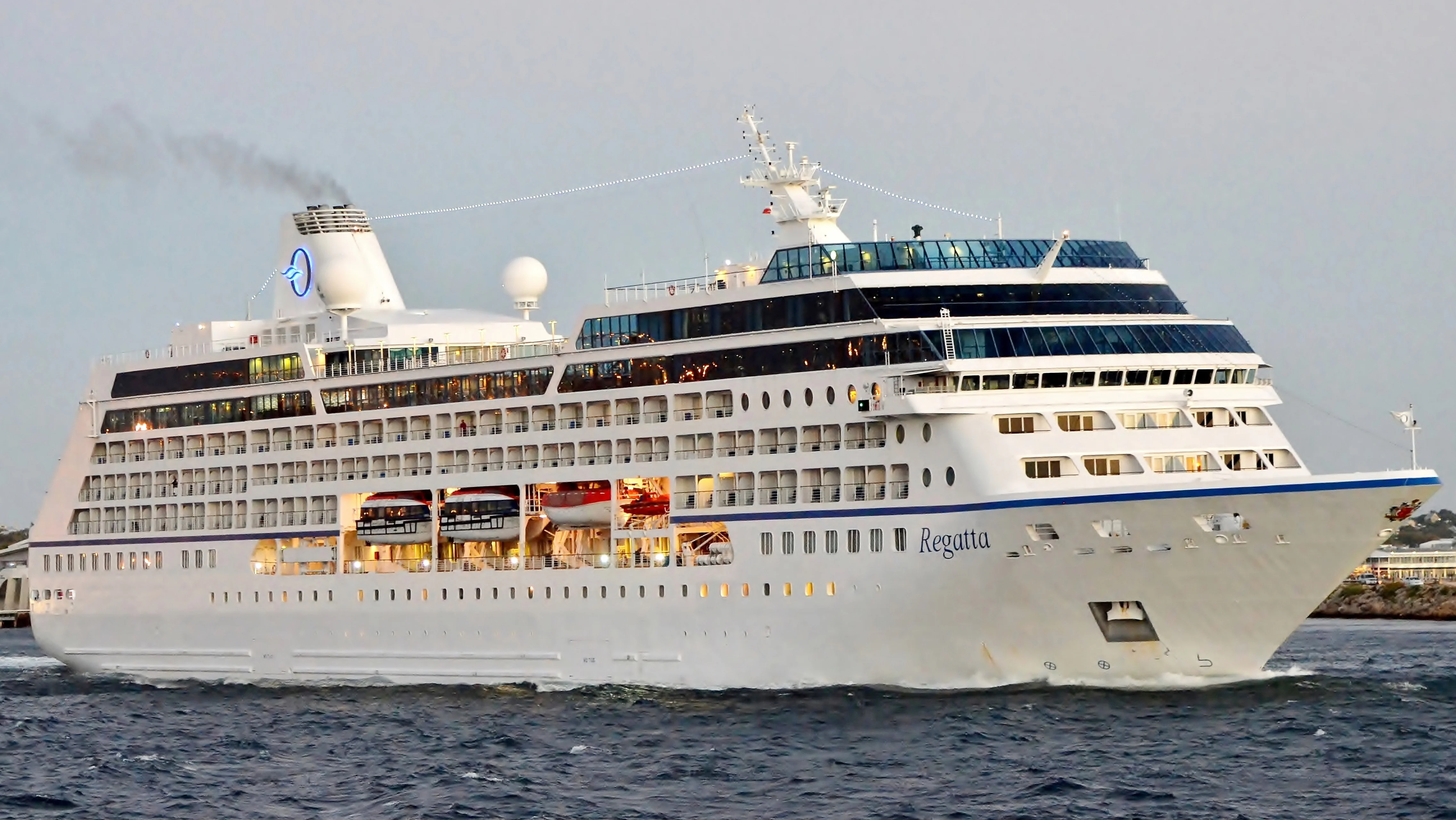 Hong Kong to Tokyo cruise ship Regatta