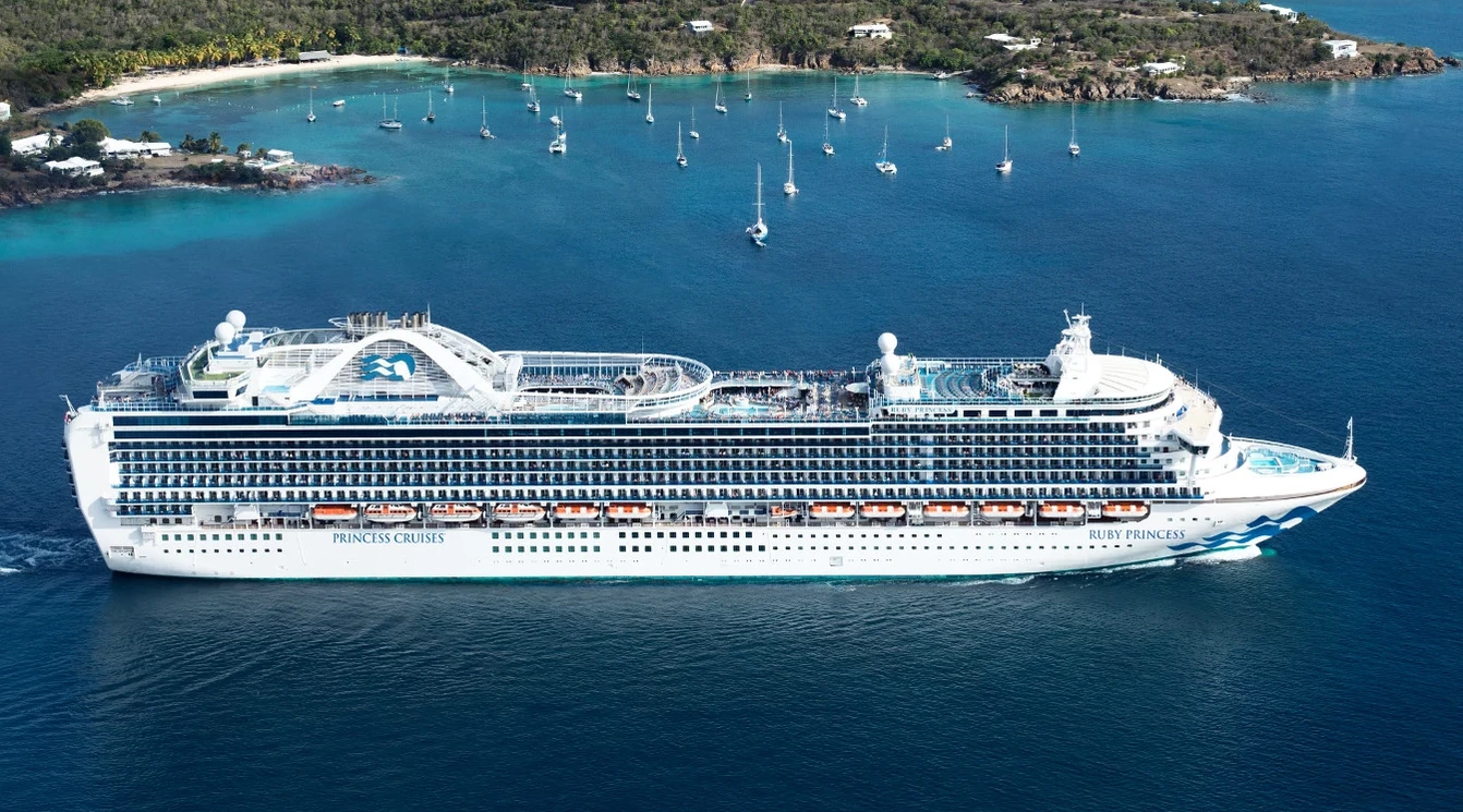Pacific Northwest Coast cruise ship Ruby Princess