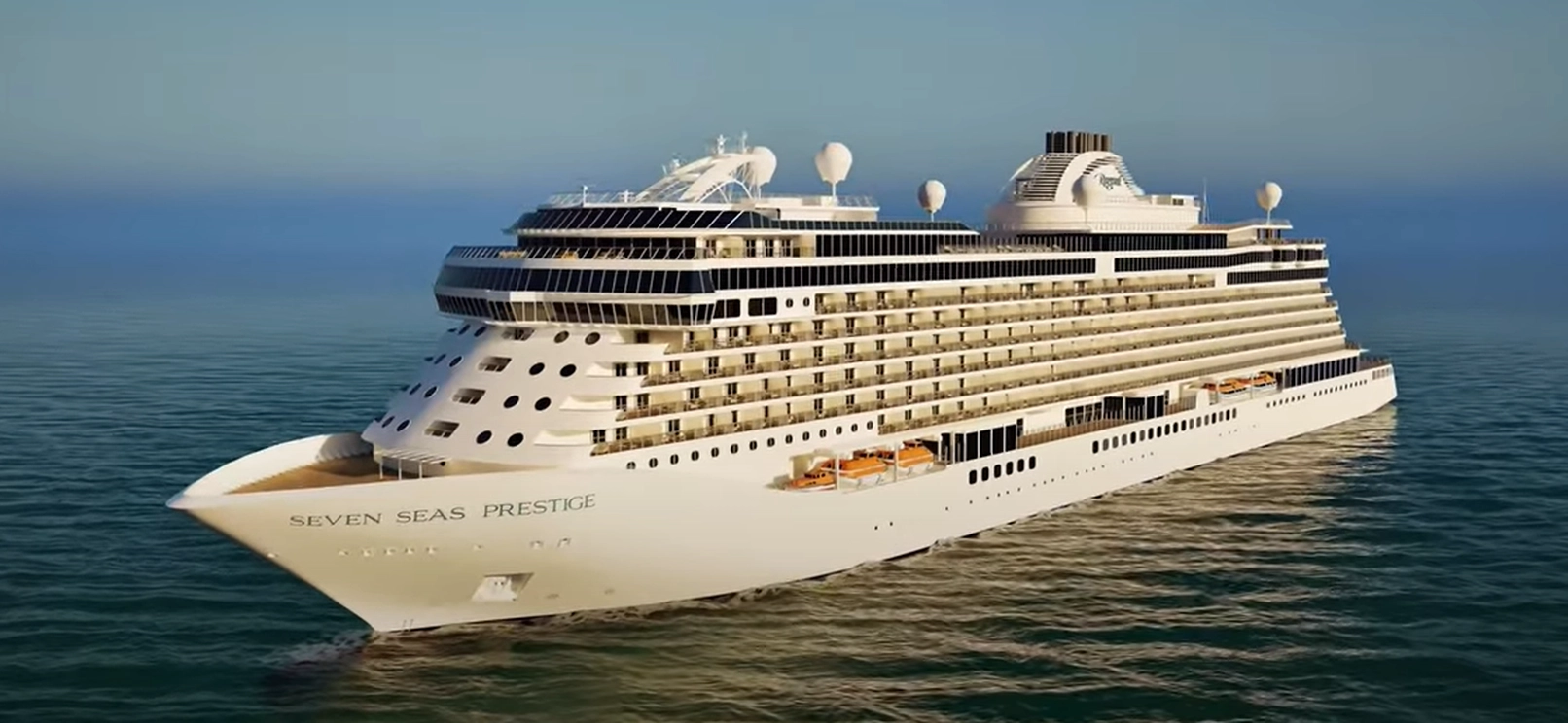 Barcelona to Southampton cruise ship Seven Seas Prestige