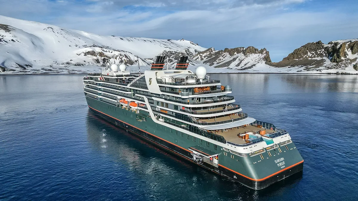 50-Day Fiji To The Chilean Coast & An cruise ship Seabourn Pursuit