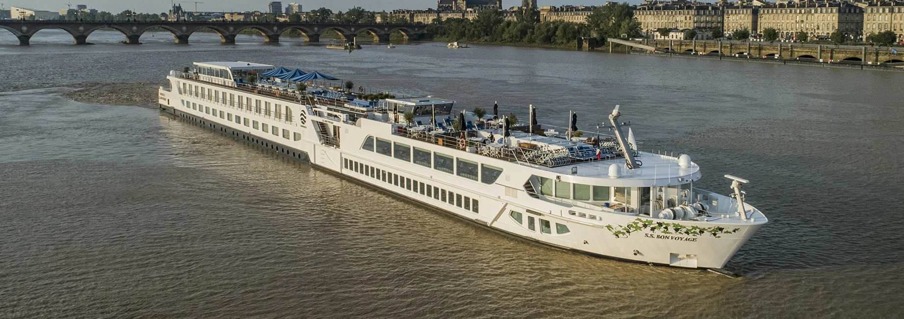 A Portrait of Majestic France - Bordeaux to Paris cruise ship S.S. Bon Voyage