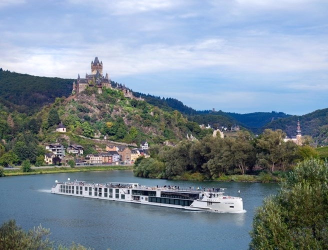 Castles along the Rhine & Amsterdam from  Amsterdam cruise ship S.S. Victoria