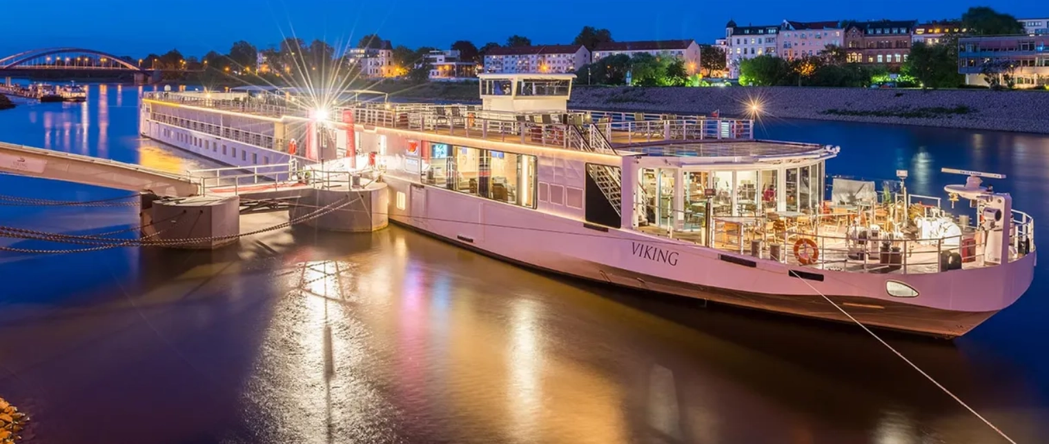 Prague to Berlin cruise ship Viking Astrild