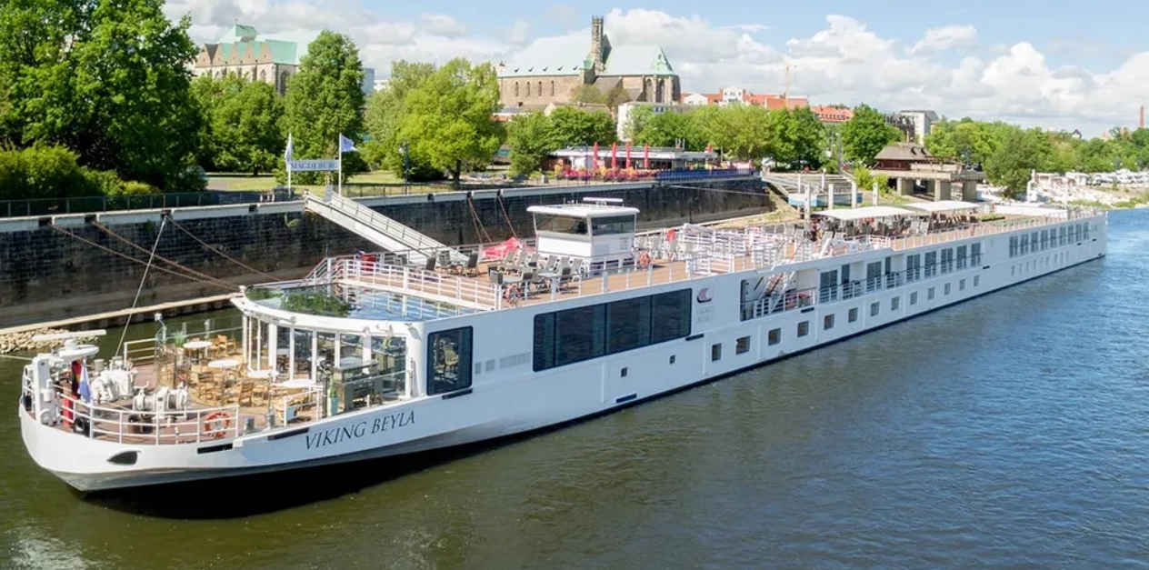 Prague to Berlin cruise ship Viking Beyla