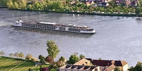 Bucharest to Budapest cruise ship Viking Jarl