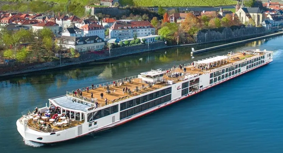 Antwerp to Amsterdam cruise ship Viking Magni